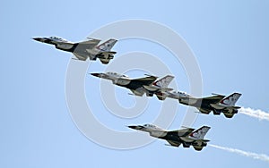 A fighter team formation