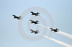 A fighter team formation