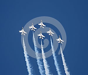 A fighter team formation