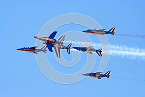 Fighters in airshow