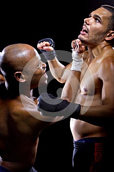 Fighters Sparring