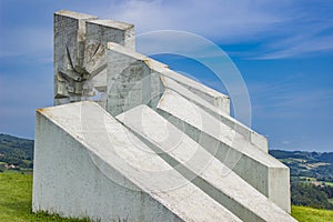 Fighters Workers Battalion Monument on Kadinjaca, Serbia