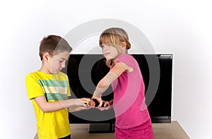 Fighting for the remote control