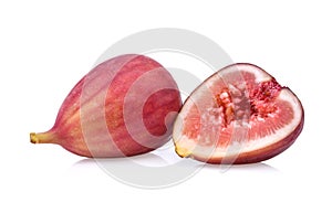 Figs fruits isolated on white background