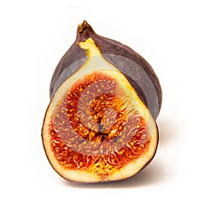figs isolated on a white studio background.