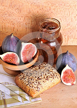 Figs and jar
