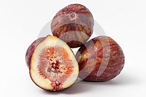 figs on a white background