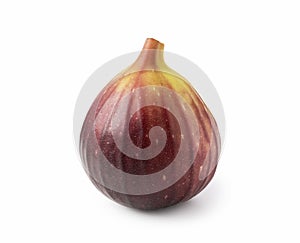 Figs on a white background