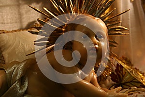 Figure of Baby Jesus photo