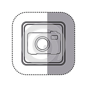 figure emblem cemera technology icon