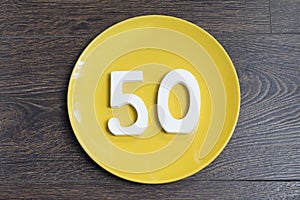 Figure fifty for the yellow plate.