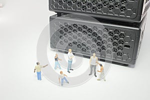 a figure of fighting using karate kungfu kick