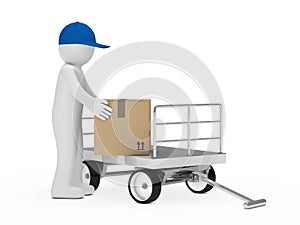 Figure pick up package