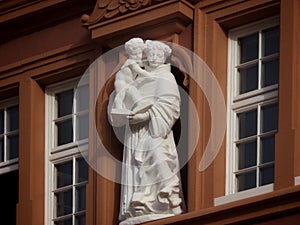 Figure on Red House