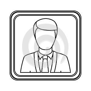 figure silver emblem technical support man assistant