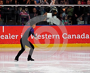 Figure Skater At West Edmonton Malll