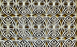 Figured arabian pattern