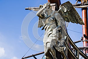 Figurehead of bulgarian ship photo