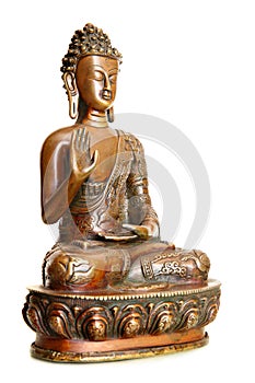 Figurine of blessing Buddha