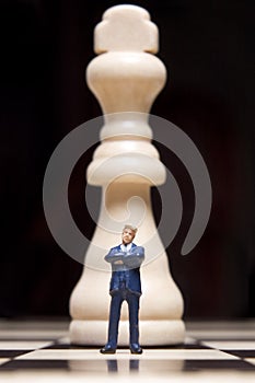 Figurine and chess