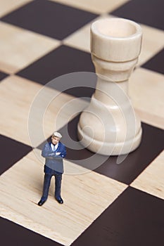 Figurine and chess