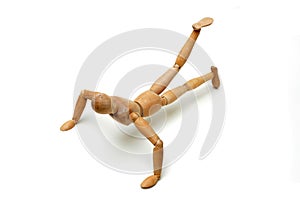 Figurine - Pushup with leg raise