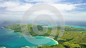 Fiji, Aerial Flying, Amazing Landscape, Pacific Ocean, Tropical Islands