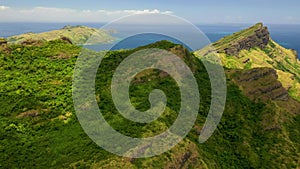 Fiji, Aerial Flying, Amazing Landscape, Tropical Jungle, Mountains