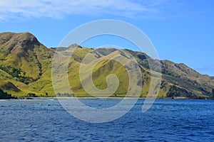 Fiji hilly landscape