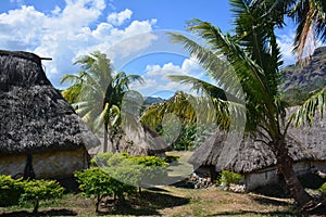 Fijian traditionally built houses