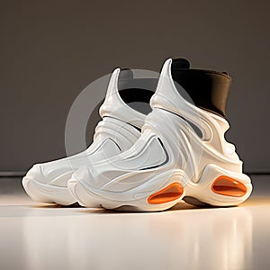 the fila enviro 3i futuristic sneaker photo, AI Generative