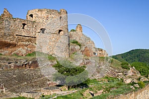 Hrad Fiľakovo na Slovensku