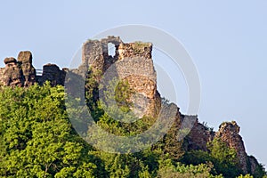 Hrad Fiľakovo na Slovensku