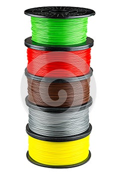 Filament coils for 3d print photo