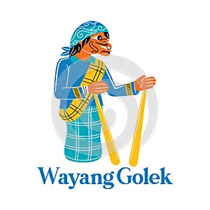 Wayang Golek Vector Illustration