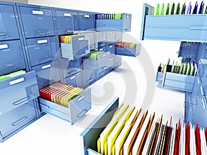 File cabinet 3d