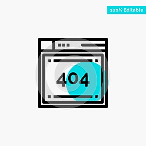 File, Computing, Code, Coding turquoise highlight circle point Vector icon