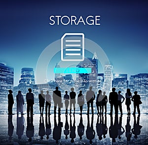 File Database Cloud Network Concept