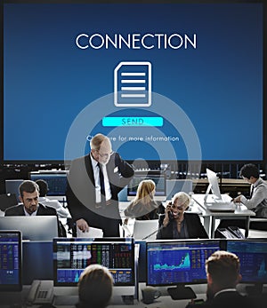 File Database Cloud Network Concept