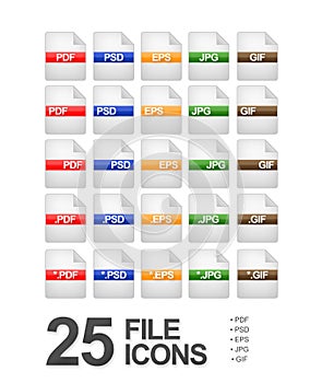 File and Document Icons