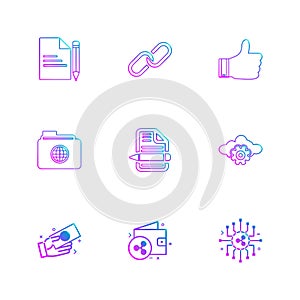 file , document , weblink , like , folder , global , file , text