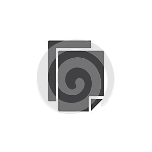 File documents vector icon