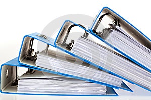 File folder with documents and documents