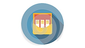 File Folder with Documents Vector, Organization and Storage Graphic, vector design Generative AI