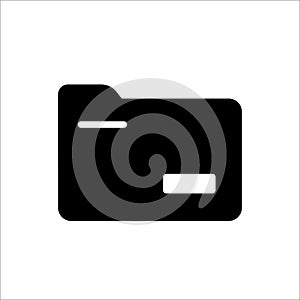 File folder icon for data storage location in a computer memory