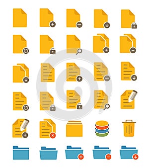 File and Folder Icons