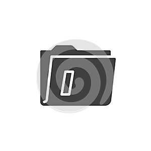 File folder vector icon
