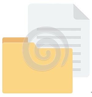 File Folders Vector Icon that can be easily edit or modified File Folders Vector Icon that can be easily edit or modified