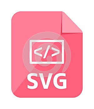 File formats vector icon illustration SVG