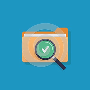 File icon flat design vector illustration